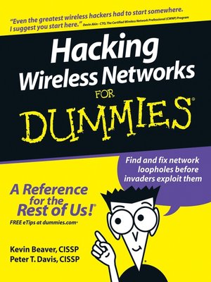 Hacking Wireless Networks For Dummies - ebook